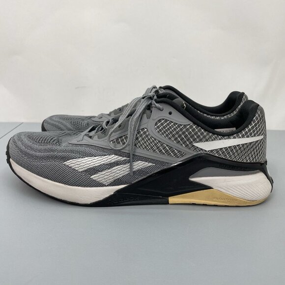 Reebok Nano X2 Sneakers Shoes Athletic Training Gray Mens 11 - Picture 6 of 14